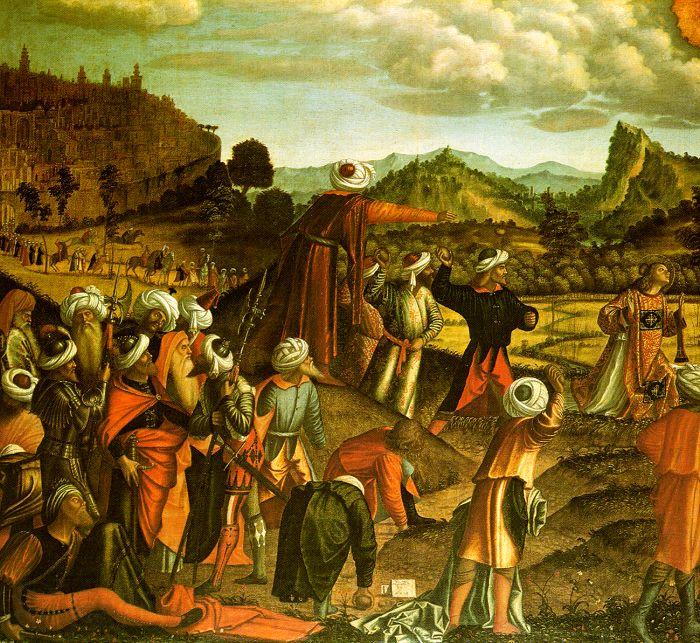 Vittore Carpaccio The Stoning of Saint Stephen Spain oil painting art